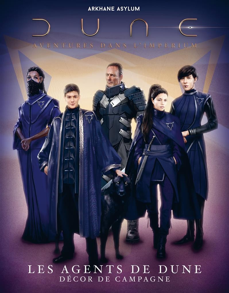 Les Agents de Dune : extension prestige en édition française révisée avec dés spéciaux