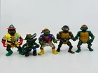 Lot of 5 Vintage Teenage Mutant Ninja Turtles Action Figures