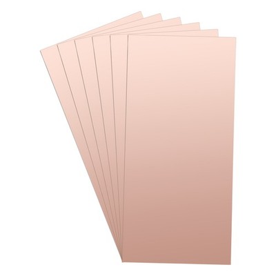 Für FR4 6x 200x100mm doppelseitige Kupferplatine PCB Platine 2mm