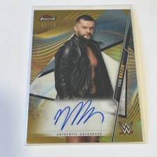 2020 Topps Finest WWE Finn Balor Gold Parallel Autograph /10 On Card Auto