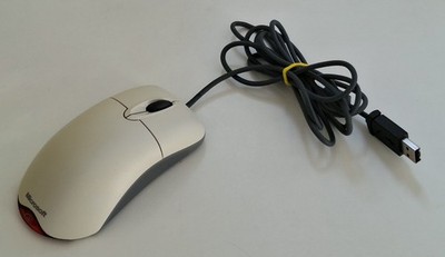 Microsoft Wheel Mouse Optical 1.1A USB + PS/2