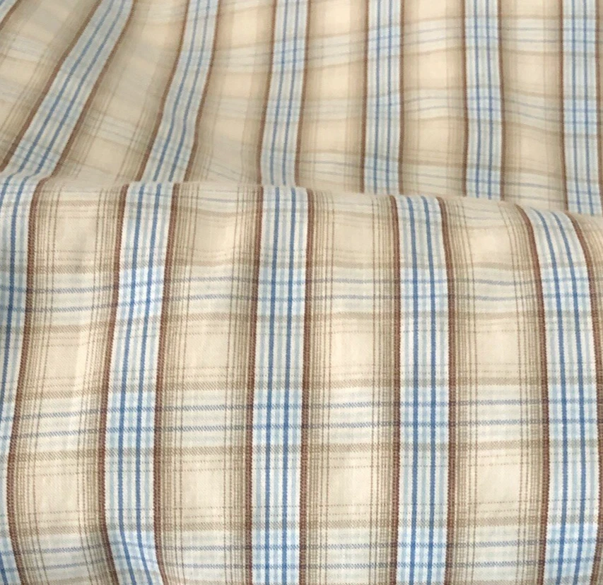 Camisa PAUL SMITH London tamanho 15 1/2 - 39 xadrez algodão feita na Itália botão para cima G/S - Imagem 3 de 4