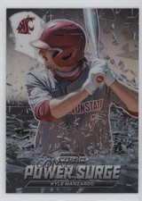 2021 Panini Prizm Draft Picks Power Surge Silver Kyle Manzardo #PS-KM 1a7j