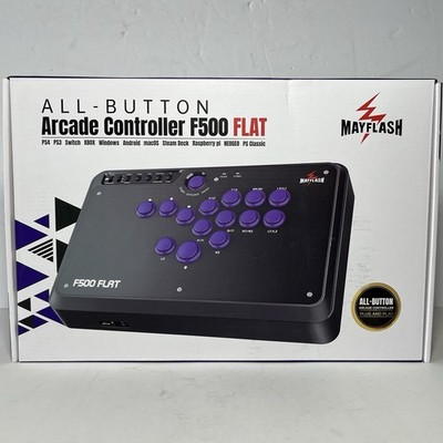 Mayflash F500 Flat Fight Stick All Button Arcade Controller for PS4 PC Xbox S/X