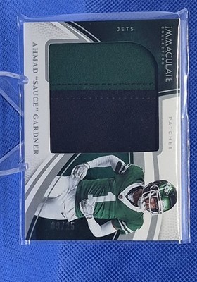 2025 Panini Immaculate Immaculate Numbers Ahmad Gardner #IL-AGR /25 (MEM)