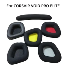 Replacement Parts For CORSAIR VOID PRO RGB ELITE Headset headband Ear pads