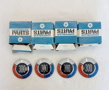 Nos Mopar 1967-68 Chrysler 300 Wheel Cover Medallions Hub Cap Center Convertible Nos Mopar 1967-68 Chrysler 300 Wheel Cover Medallions Hub Cap Center Convertible