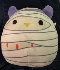 Authentic Squishmallows Holly the Owl Mummy 5  Halloween Plush
