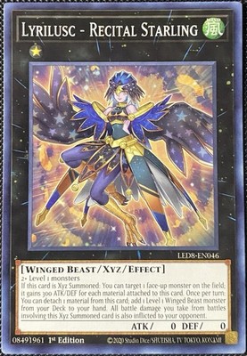 Lyrilusc - Recital Starling LED8-EN046 Legendary Duelists: Synchro Storm Yugioh