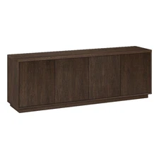 Henn&Hart 70" Alder Brown MDF/PVC TV Stand