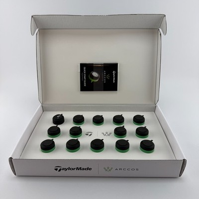 TaylorMade Arccos Caddie Smart Sensors 3rd Gen Set of 14 NEW Golf