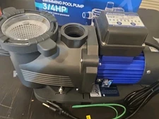 NEW OB 💧 Aquastrong Swimming Pool Pump 3/4HP PSP070-PJ 115V 3000GPH WITH TIMER 