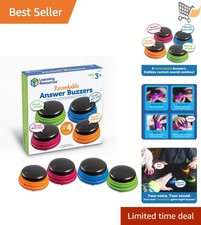 Recordable Answer Buzzers Classroom Supplies Kids Toys Sound Button Kids