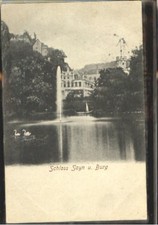 Bendorf Rhein Schloss Sayn Burg x 1907