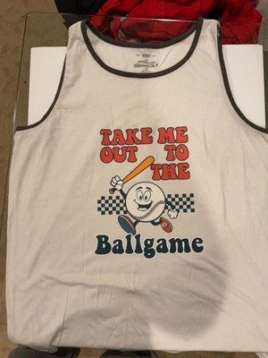 Urban Pipe Graphic Tank Top Take Me Out To The Ballgame