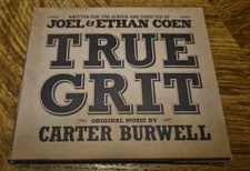 True Grit CD Carter Burwell Motion Picture Soundtrack Coen Brothers Like New OOP