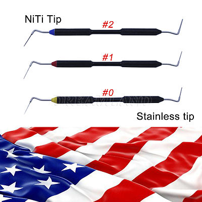 Dental Endo Buchanan Hand Plugger Niti Tip Fill Obturation Model 0,1,2
