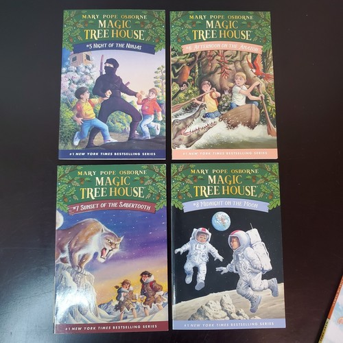 5 Magic Tree House Lot Taschenbücher Mary Pope Osborne 5, 6, 7, 8, 28 Scholast - Bild 2 von 11