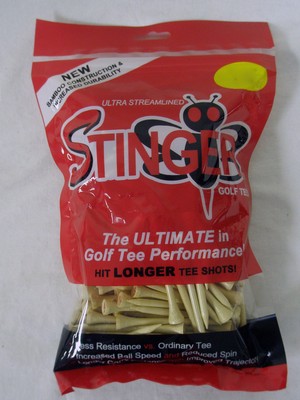 Stinger Golf Tee 3 1/4'' Pro XL 175 Pk Ultra Streamlined Golf NEW