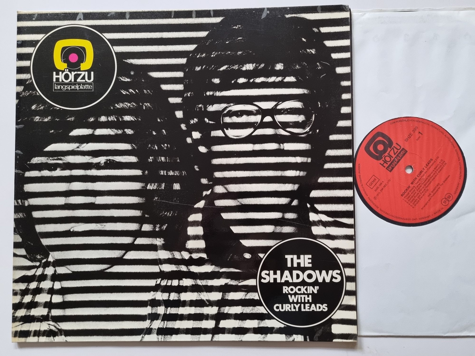 The Shadows - Rockin' With Curly Leads Vinyl LP Germany