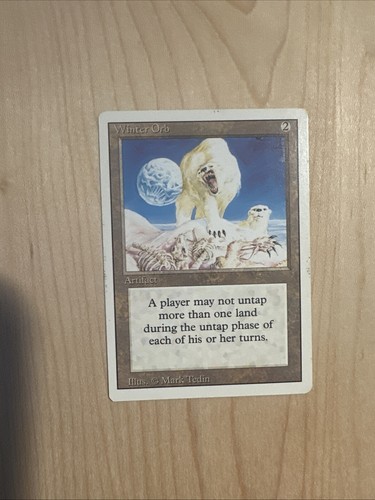 MTG Winter Orb Revised Edition Regular Rare - Picture 1 of 2