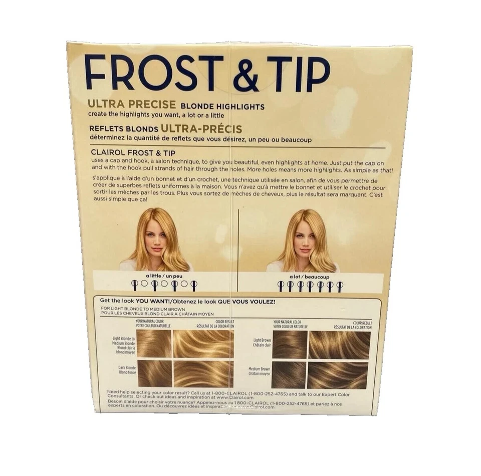 Clairol Escarcha y Punta Rubia Destacados Con Reparación Plex 2X Pack de 3 Foto 3 de 4