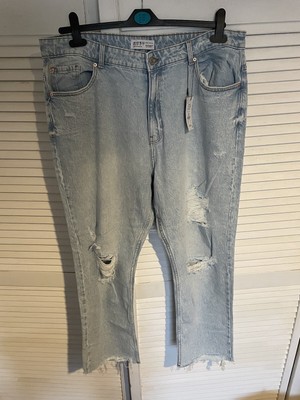 slim straight high waist primark