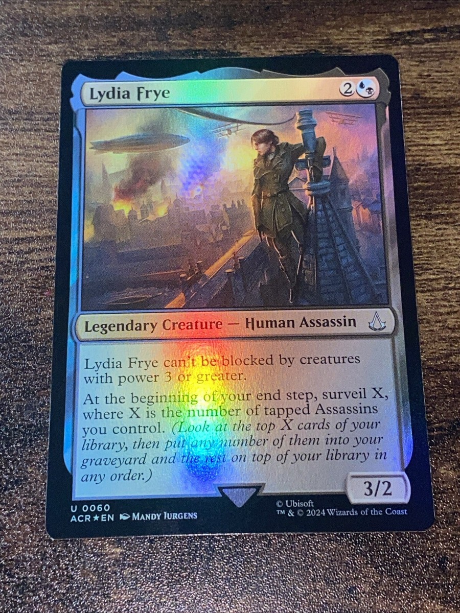 Lydia Frye 0060 Foil Assassin's Creed Universes Beyond MTG Magic