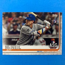 Jeff McNeil 2019 Topps Update ASG Rookie Card #261 MLB New York Mets. rookie card picture