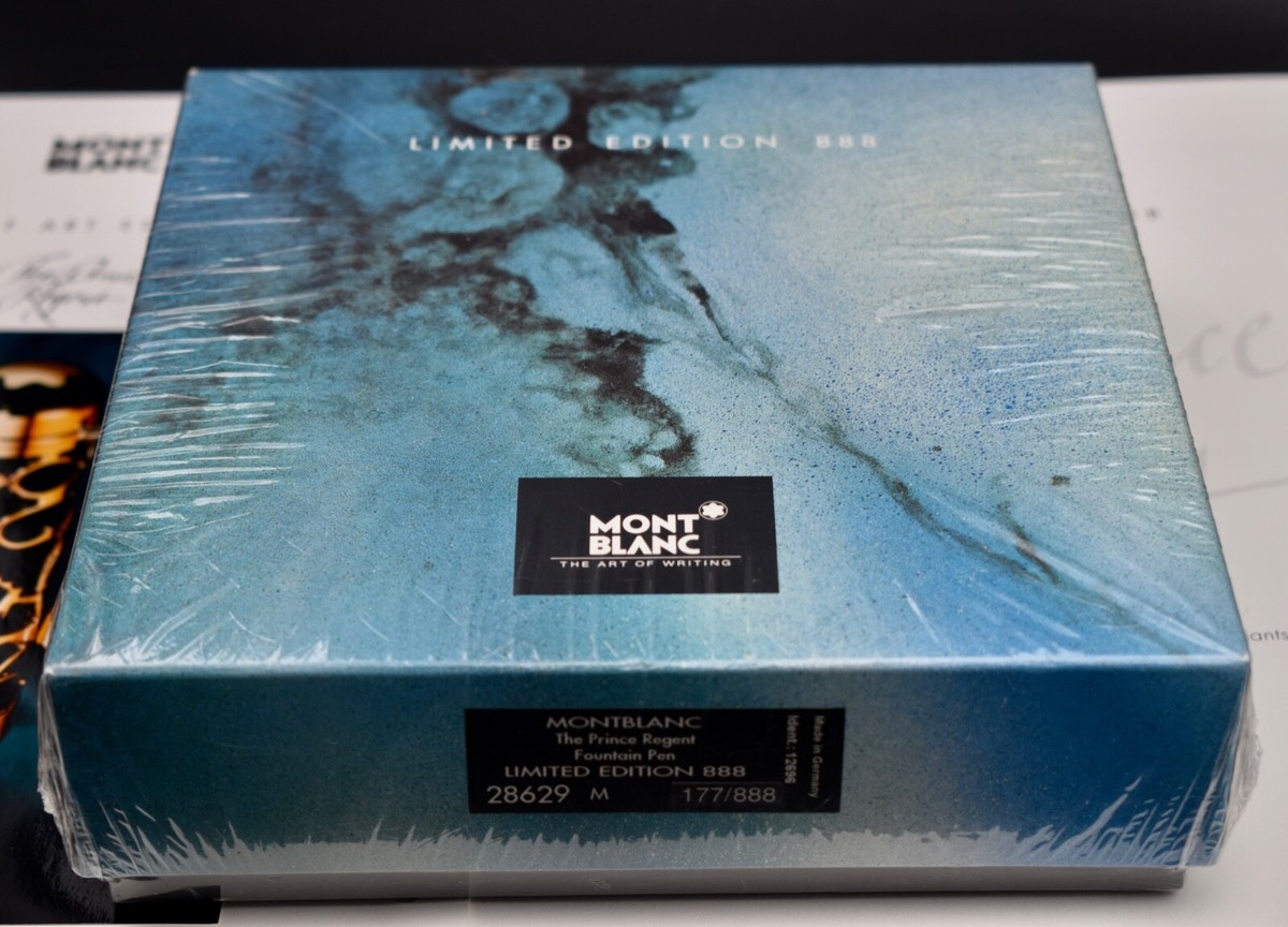 MONTBLANC 1995 The Prince Regent Patron of Art Limited Edition 888