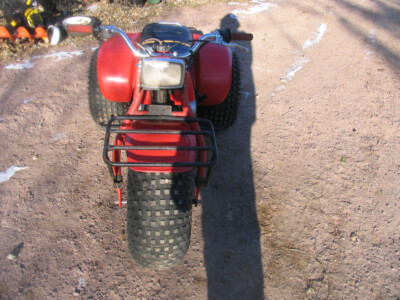 HONDA ATC110 1982 little Red ATC 110 three wheeler runs great | eBay
