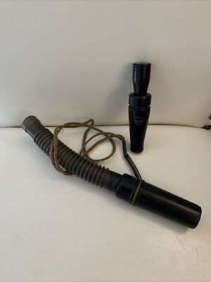 Vintage Knight & Hale Deer Bleat Model 1004 &  VTG Deer Grunt Tube