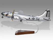 Boeing B-29 Museum of Flight USAF Solid Mahogany Wood Handcrafted Display Model