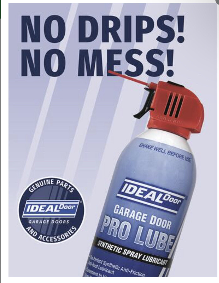 Ideal Door Overhead Garage Door 9 oz Synthetic Pro Lube NEW eBay