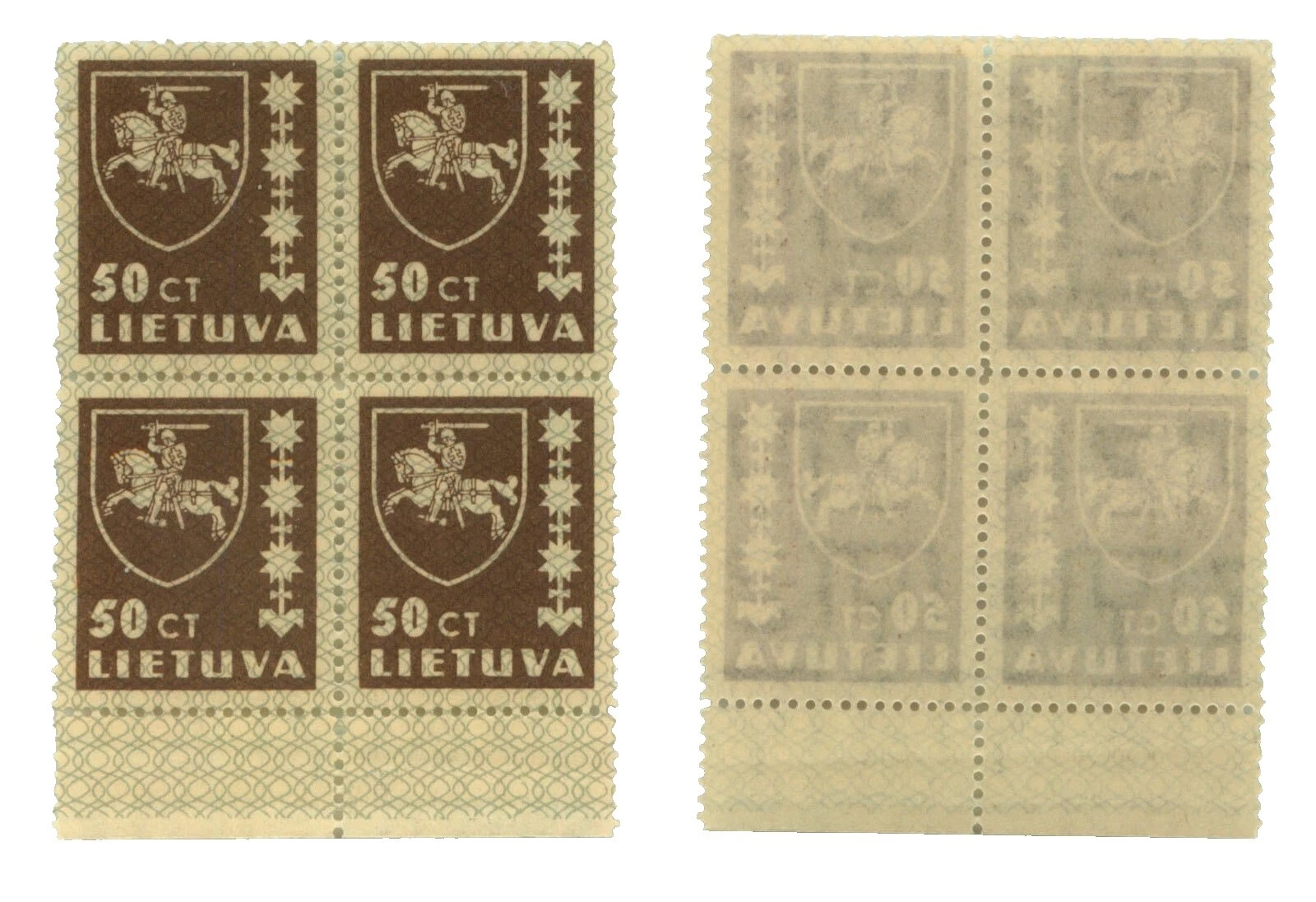 Mint Never Hinged/MNH 1931-1940 Year of Issue Lithuanian Stamps