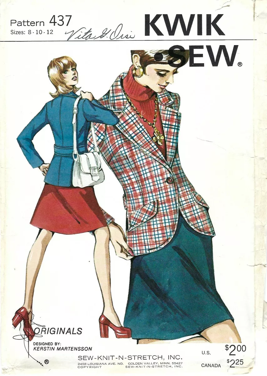70s skirt suit top