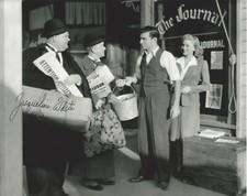 JACQUELINE WHITE SIGNED 'THE NARROW MARGIN' 8x10 MOVIE PHOTO w/COA ACTRESS