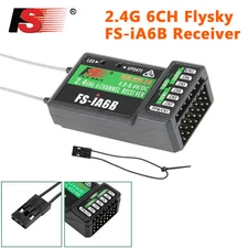 Flysky FS-iA6B 2.4G 6CH Receiver iBus PPM Output f/FS-i4 i6 i10 Transmitter K7G2