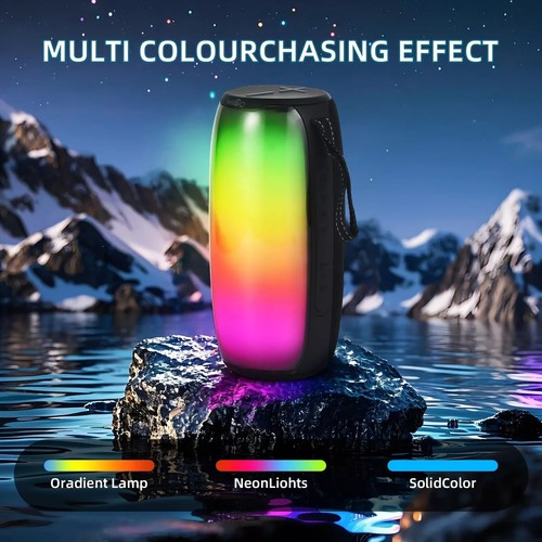 Portable Wireless IMENSO LED Waterproof 16W BT Speaker Stereo Loud, 5H Playtime - Picture 5 of 8