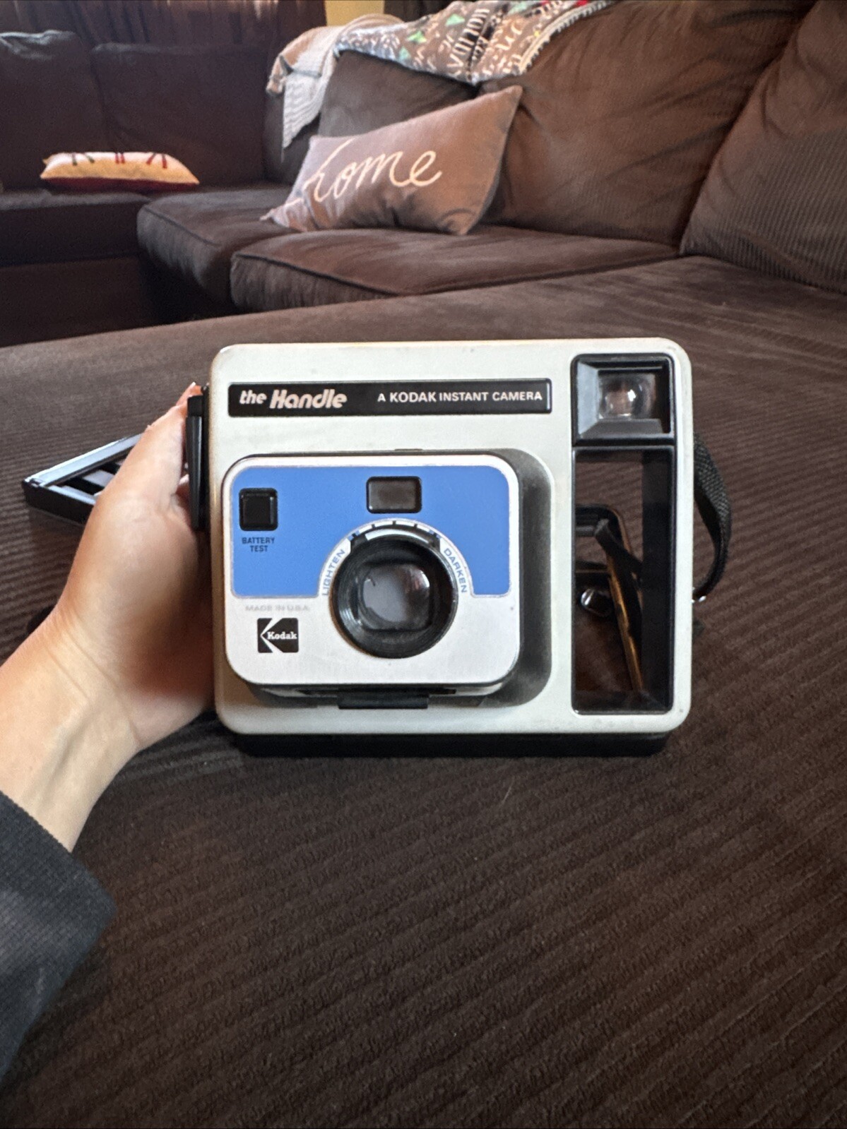 Kodak Instant Camera The Handle Vintage Polaroid Color Film Camera-image
