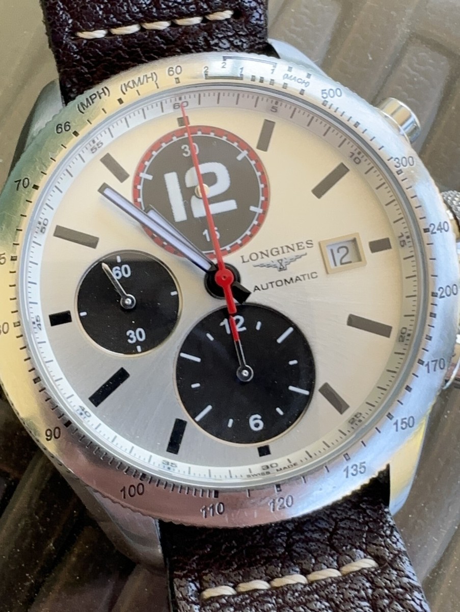 LONGINES GRANDE VITESSE L CRONOGRAFO AUTOMATICO