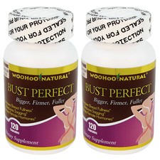 2x Bust Perfect Bigger Firmer Fuller Breast ENHANCE ENLARGE PILLS