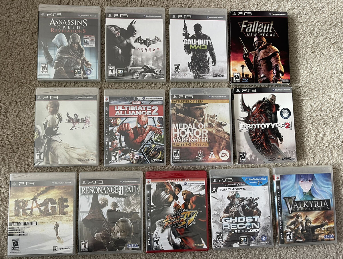 Up to 12TB PlayStation 3 Complete RPCS3 format US/EU/JP Collection