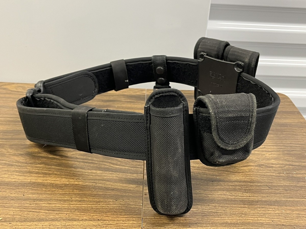 Bianchi International Utility Belt With Numerous Holsters