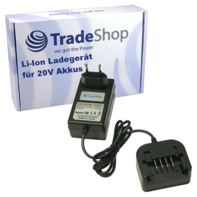 Li-Ion Akku Ladegerät für Rockwell RK2701K RK2800 RK2800K RK2800K2 Akkus 20V