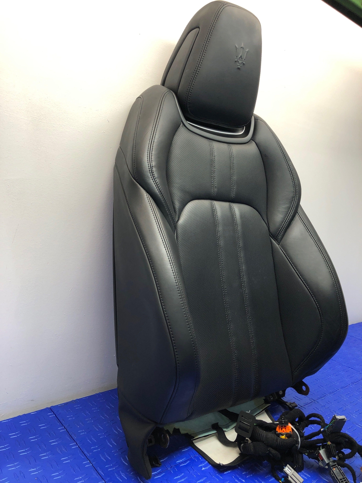 2013-2021 MASERATI QUATTROPORTE M156 FRONT LEFT UPPER SEAT CUSHION W/BAG BLACK