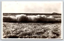 France La Mediterranee RPPC Vintage Postcard
