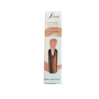 Sorme Lip Thick Plumping lip gloss Luscious Lip Without injections Unveil #1013