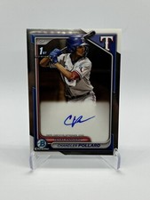 2024 Bowman Chrome 1st Chandler Pollard Texas Rangers #CPA-CP