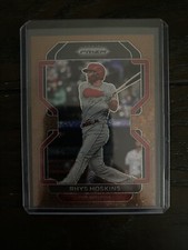 2022 Panini Prizm Tier II Bronze Donut Circle Prizm /40 Rhys Hoskins SP Rare